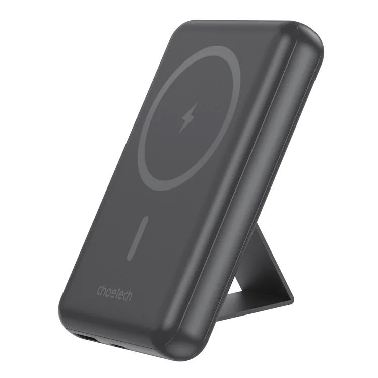 CHOETECH B662-BK USB-A + USB-C + Wireless Magnetic Power bank 5000mAh (Black) V28-ELECHOB662BK