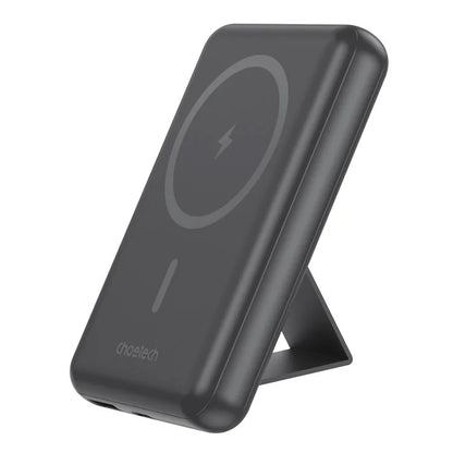 CHOETECH B662-BK USB-A + USB-C + Wireless Magnetic Power bank 5000mAh (Black) V28-ELECHOB662BK