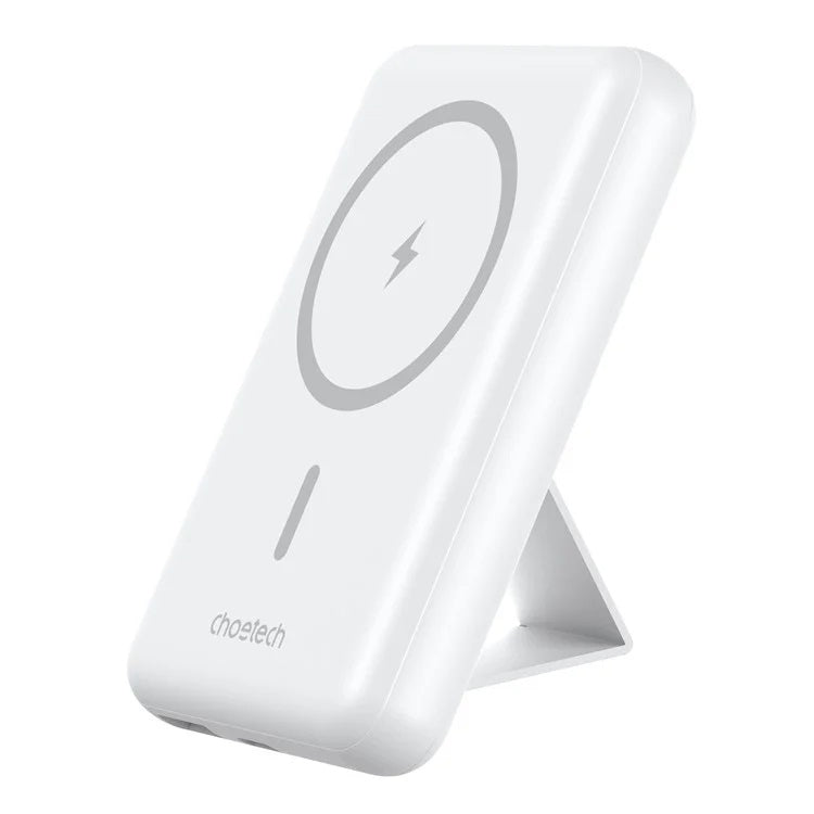 CHOETECH B662-WH USB-A + USB-C + Wireless Magnetic Power bank 5000mAh (White) V28-ELECHOB662WH