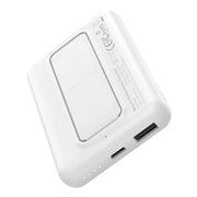 CHOETECH B662-WH USB-A + USB-C + Wireless Magnetic Power bank 5000mAh (White) V28-ELECHOB662WH