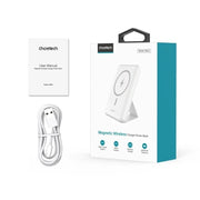 CHOETECH B662-WH USB-A + USB-C + Wireless Magnetic Power bank 5000mAh (White) V28-ELECHOB662WH