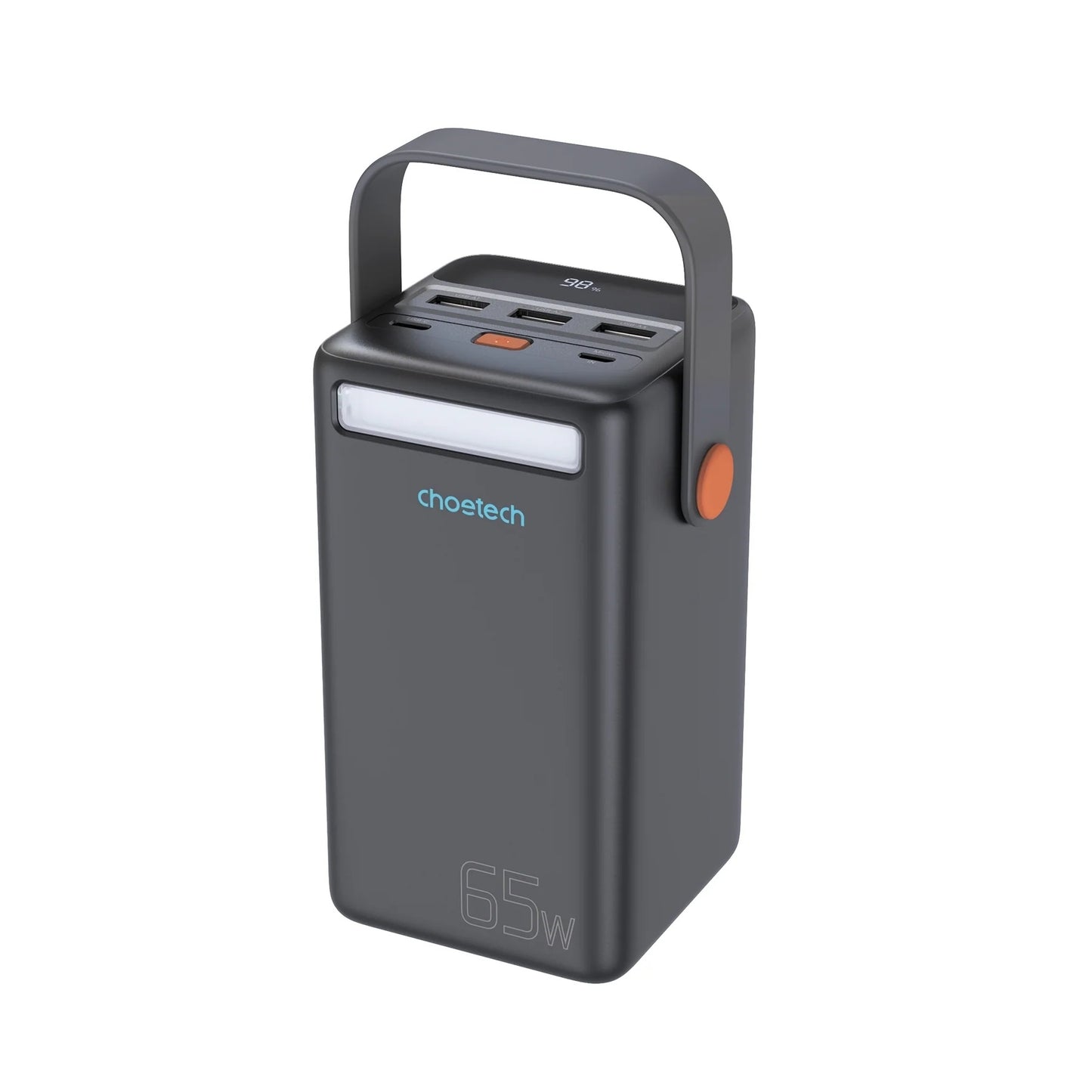 CHOETECH B664 50000mAh PD65W Power Bank with LED Flashlight LCD Display V28-ELECHOB664