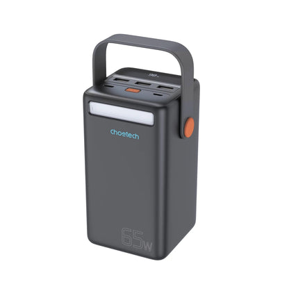 CHOETECH B664 50000mAh PD65W Power Bank with LED Flashlight LCD Display V28-ELECHOB664