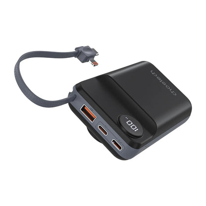 CHOETECH B696-BK 20000mAh 22.5W USB-A + USB-C x 2 + MagLeap Wireless Charge Power Bank Black V28-ELECHOB696BK