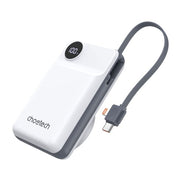 CHOETECH B696-WH 20000mAh 22.5W USB-A + USB-C x 2 + MagLeap Wireless Charge Power Bank White V28-ELECHOB696WH