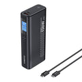 CHOETECH B702 20000mAh PD130W USB-A + USB-C x 2, 3-Port & TFT Display Power Bank V28-ELECHOB702