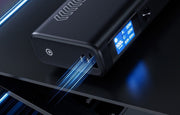 CHOETECH B702 20000mAh PD130W USB-A + USB-C x 2, 3-Port & TFT Display Power Bank V28-ELECHOB702
