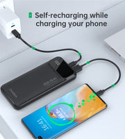 CHOETECH B728 10000mAh Power Bank PD22.5W with Digital Display V28-ELECHOB728