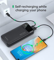 CHOETECH B729 20000mAh Power Bank PD22.5W with Digital Display V28-ELECHOB729