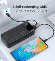 CHOETECH B730 30000mAh Power Bank PD22.5W with Digital Display V28-ELECHOB730