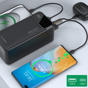 CHOETECH B732 50000mAh Power Bank PD22.5W with Digital Display V28-ELECHOB732