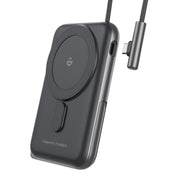 CHOETECH B735-BK 10000mAh 20W MagLeap Wireless Power Bank Black with Phone Holder and Build-in Cable V28-ELECHOB735BK