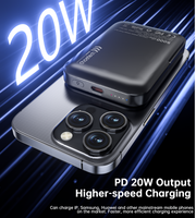 CHOETECH B743-BK 10000mAh PD20W Magnetic Power Bank with Holder Black V28-ELECHOB743BK