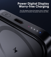 CHOETECH B743-BK 10000mAh PD20W Magnetic Power Bank with Holder Black V28-ELECHOB743BK