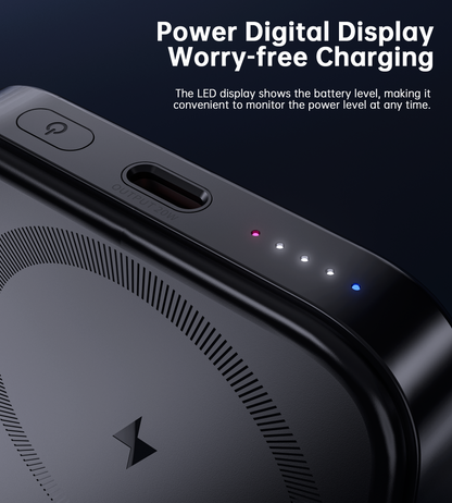 CHOETECH B743-BK 10000mAh PD20W Magnetic Power Bank with Holder Black V28-ELECHOB743BK