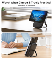 CHOETECH B743-BK 10000mAh PD20W Magnetic Power Bank with Holder Black V28-ELECHOB743BK