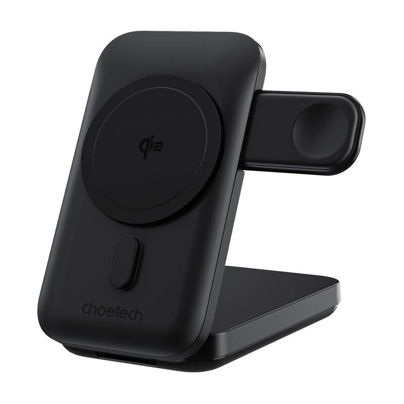CHOETECH B750 Qi2 Certified 3-in-1 magnetic charger Stand with 10000mAh battery V28-ELECHOB750
