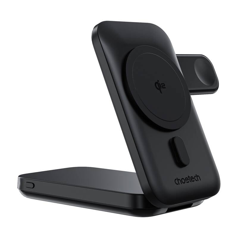 CHOETECH B750 Qi2 Certified 3-in-1 magnetic charger Stand with 10000mAh battery V28-ELECHOB750