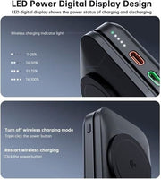 CHOETECH B750 Qi2 Certified 3-in-1 magnetic charger Stand with 10000mAh battery V28-ELECHOB750
