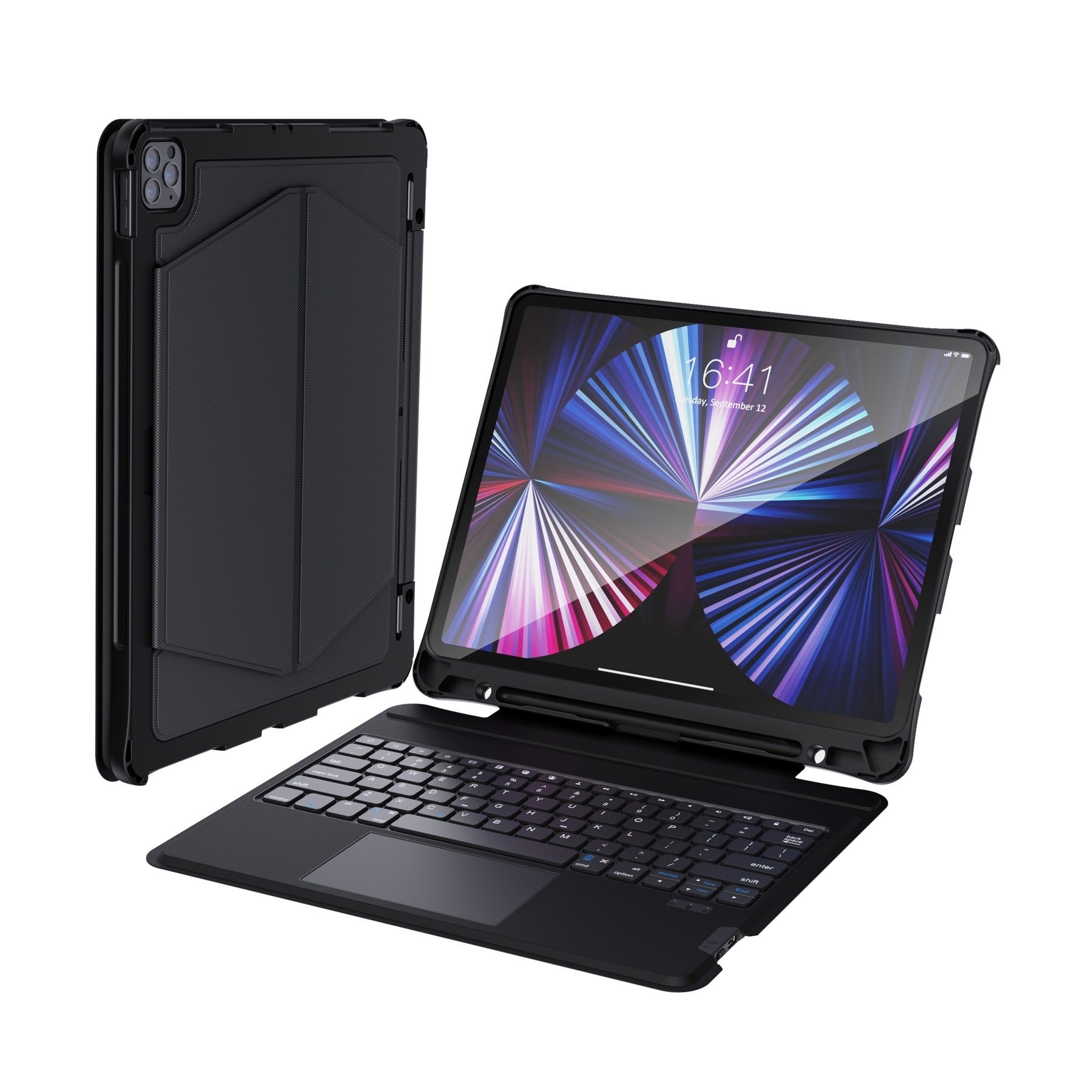 CHOETECH BH-017 Bluetooth Keyboard with Touchpad and Backlight for iPad Pro 10.9 " (Black) V28-ELECHOBH017BK