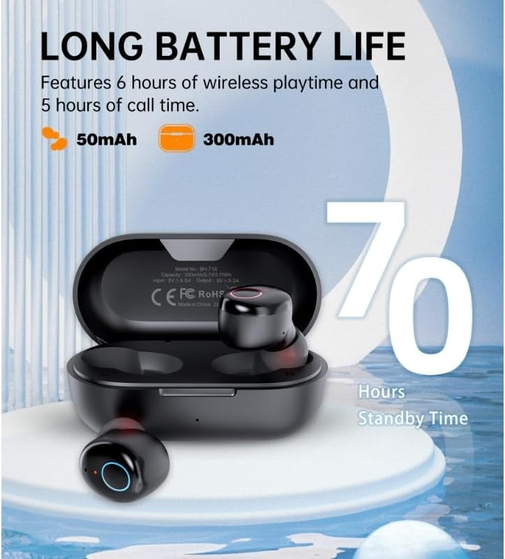 CHOETECH BH-T16 BH-T16 Aura Bean TWS Wireless Earbuds V28-ELECHOBHT16