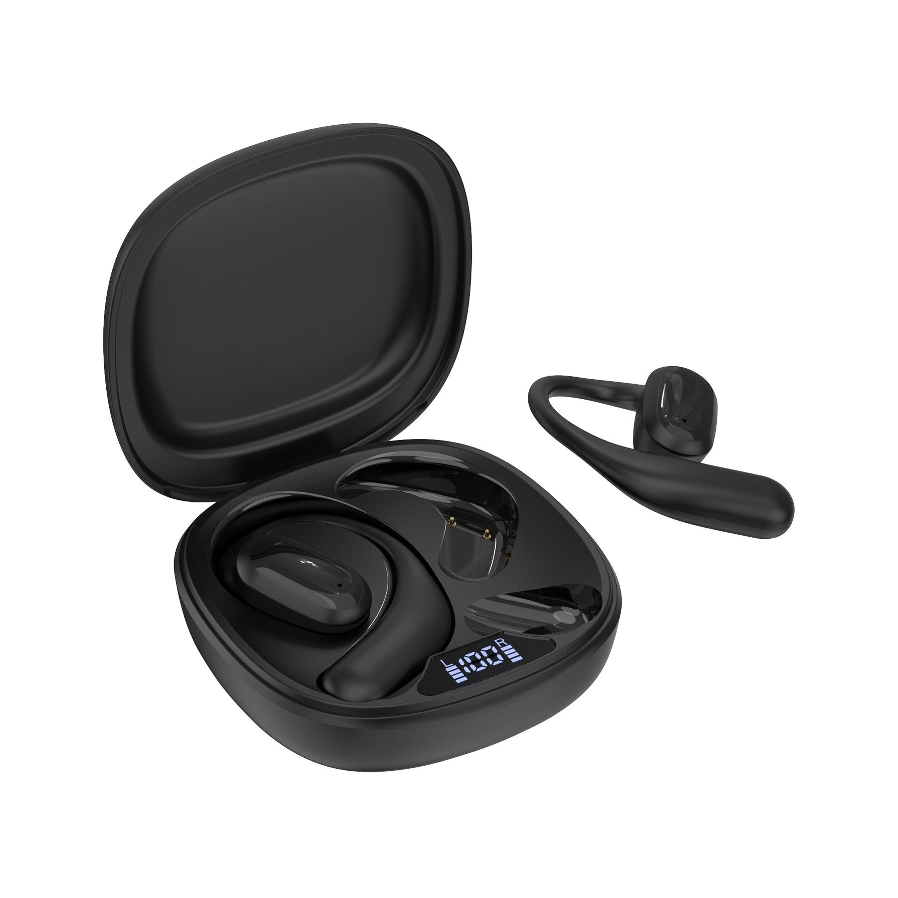 CHOETECH BH-T25 OWS Painless New Concept Bluetooth Earbuds V5.3 TWS Black V28-ELECHOBHT25BK