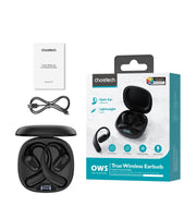 CHOETECH BH-T25 OWS Painless New Concept Bluetooth Earbuds V5.3 TWS Black V28-ELECHOBHT25BK