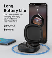 CHOETECH BH-T25 OWS Painless New Concept Bluetooth Earbuds V5.3 TWS Black V28-ELECHOBHT25BK