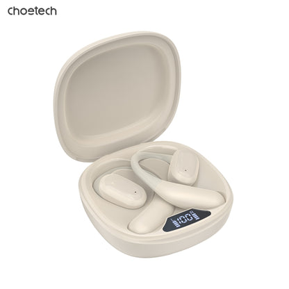 CHOETECH BH-T25 OWS Painless New Concept Bluetooth Earbuds V5.3 TWS White V28-ELECHOBHT25WH