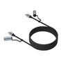 CHOETECH CC1001 Smart PD60W 4-in-1 USB C to C cable 1.2M V28-ELECHOCC1001