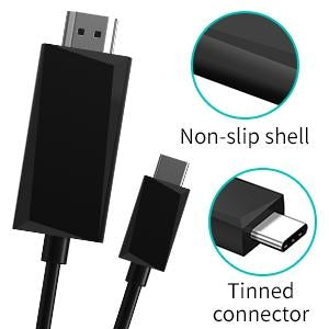 CHOETECH CH0020 4K 60Hz USB-C to HDMI Cable 2M V28-ELECHOCH0020