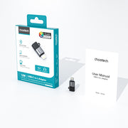CHOETECH CR-001-GY Mfi iPhone to USB-C USB Adapter - Black V28-ELECHOCR001GY