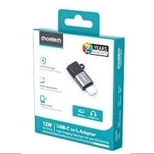 CHOETECH CR-001-GY Mfi iPhone to USB-C USB Adapter - Black V28-ELECHOCR001GY