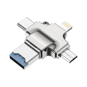 Choetech CR-002-SL EasyGO A+C+Micro+lighting four in one card reader V28-ELECHOCR002SL