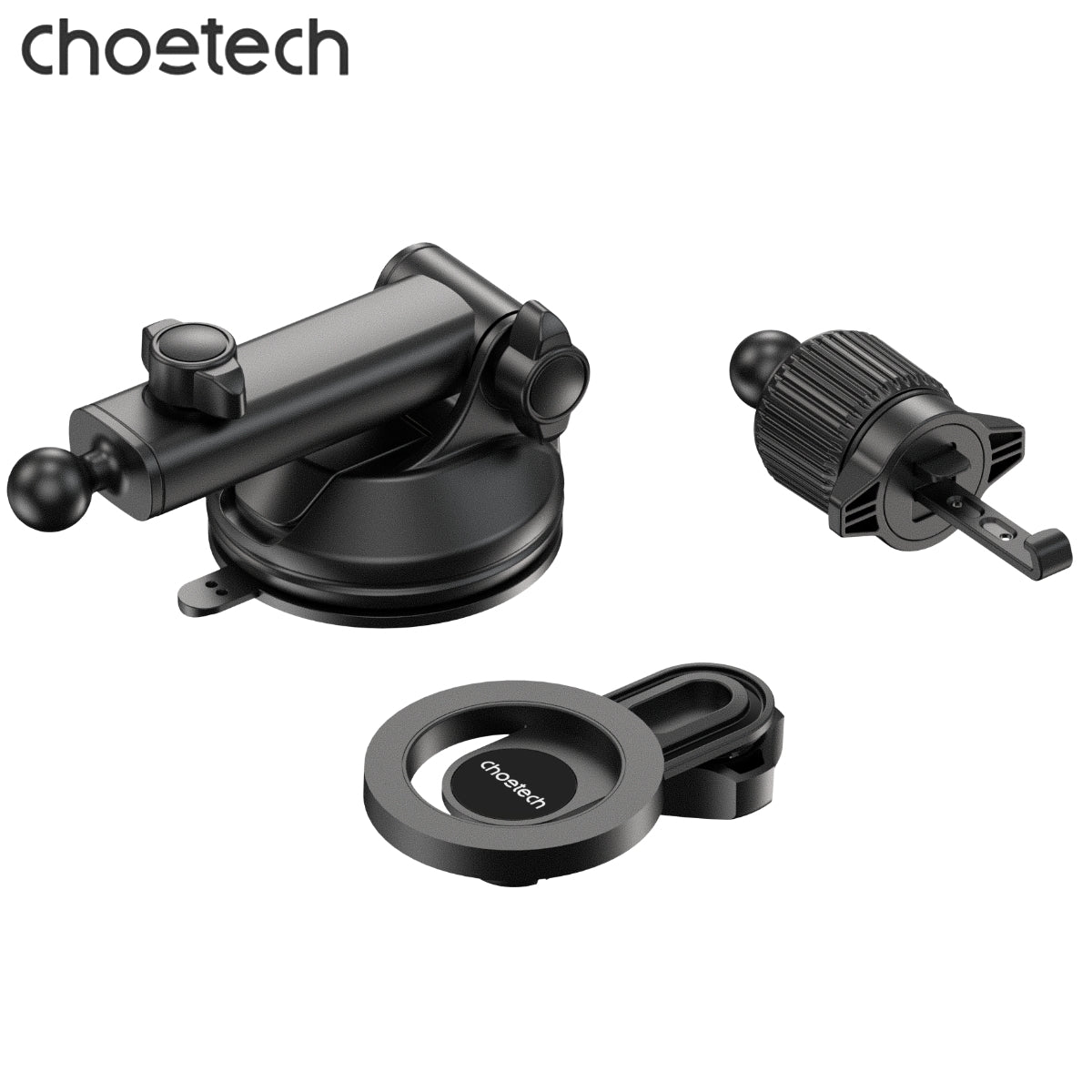 Choetech H01005 Magnetic Car Mount 360-dgree Rotation, Telescopic Arm, for SUVs V28-ELECHOH01005