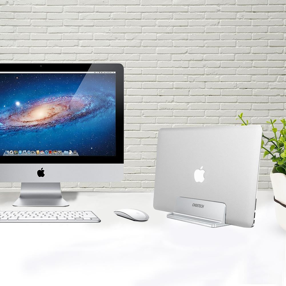 CHOETECH H038 Desktop Aluminum Stand With Adjustable Dock Size, Laptop Holder For All MacBook & tablet V28-ELECHOH038