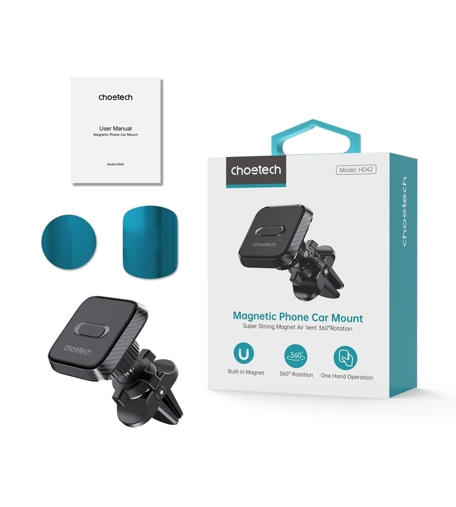 CHOETECH H042 Magnetic Phone Car Mount Car Air Vent Phone Holder V28-ELECHOH042