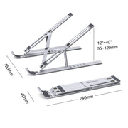 CHOETECH H045-SL Aluminum Foldable Laptop Stand V28-ELECHOH045SL