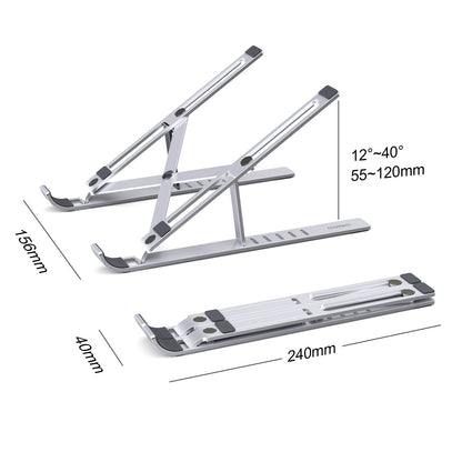 CHOETECH H045-SL Aluminum Foldable Laptop Stand V28-ELECHOH045SL