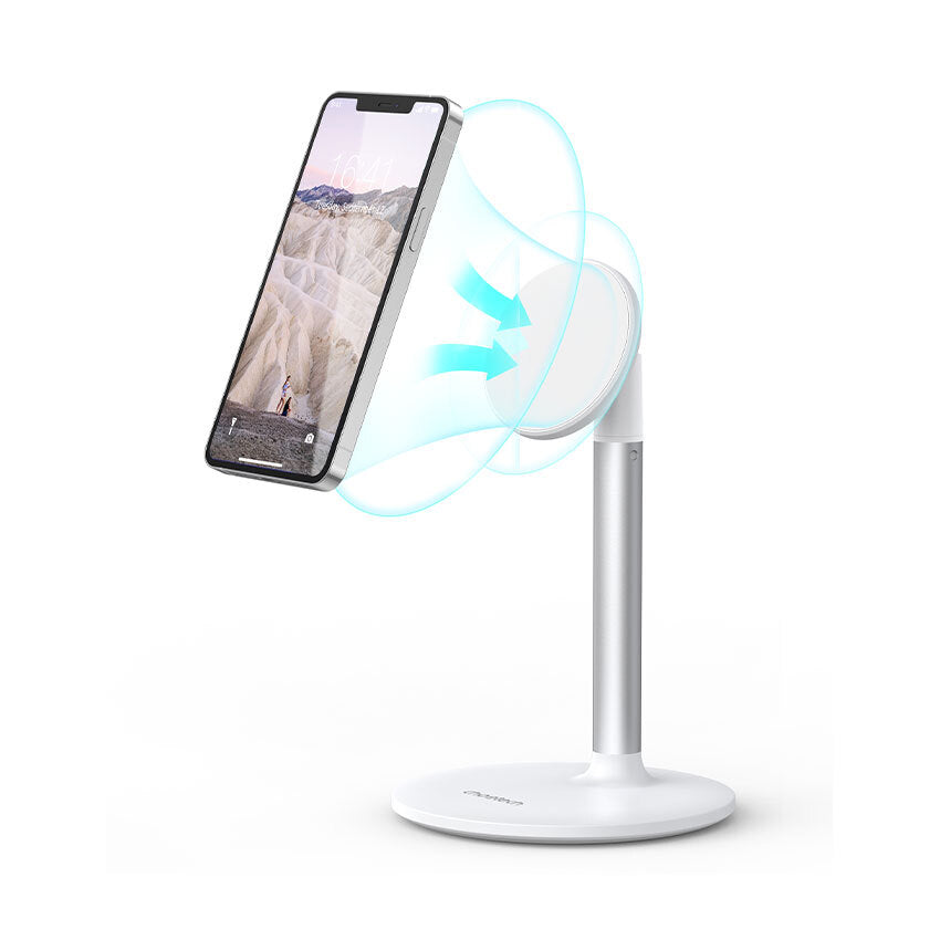 CHOETECH H048 Magsafe Adjustable Phone Holder (White/Silver) V28-ELECHOH048