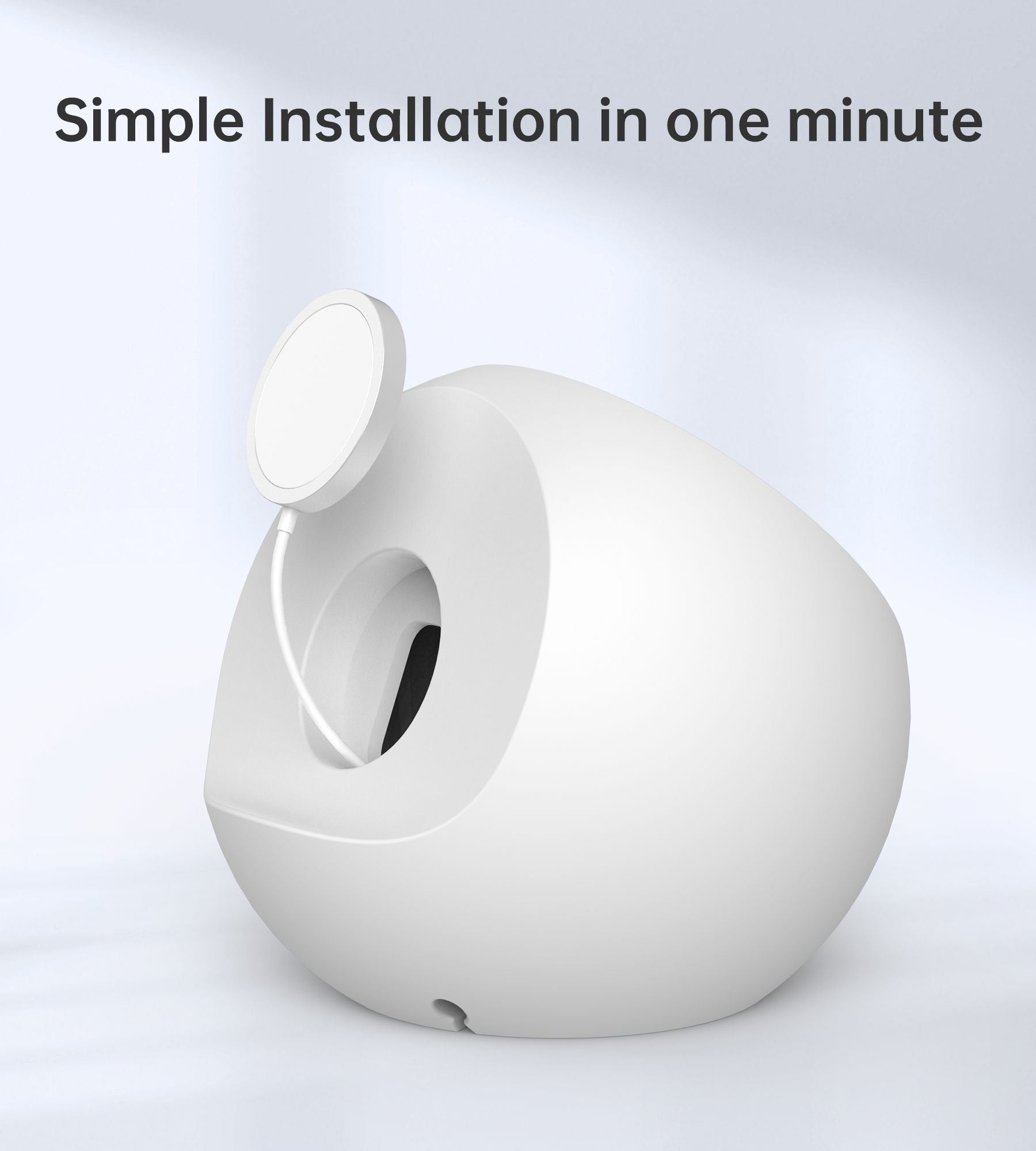 CHOETECH H050-W Magnetic Holder for iPhone 12/13/14 /15 Series and iWatch (White) V28-ELECHOH050WH
