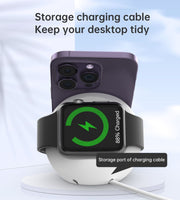 CHOETECH H050-W Magnetic Holder for iPhone 12/13/14 /15 Series and iWatch (White) V28-ELECHOH050WH