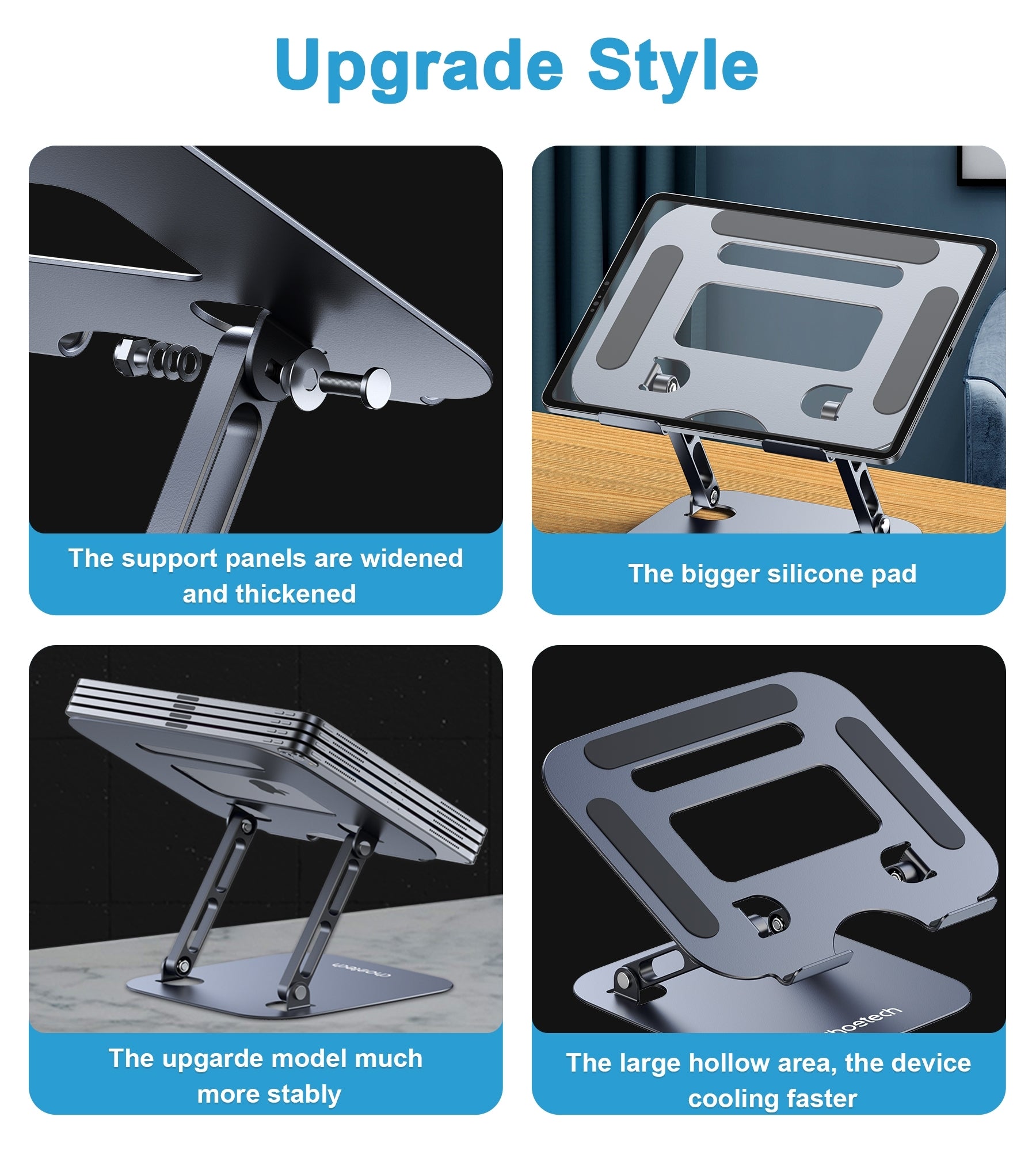 CHOETECH H061-GY Tablet Desktop Holder V28-ELECHOH061GY