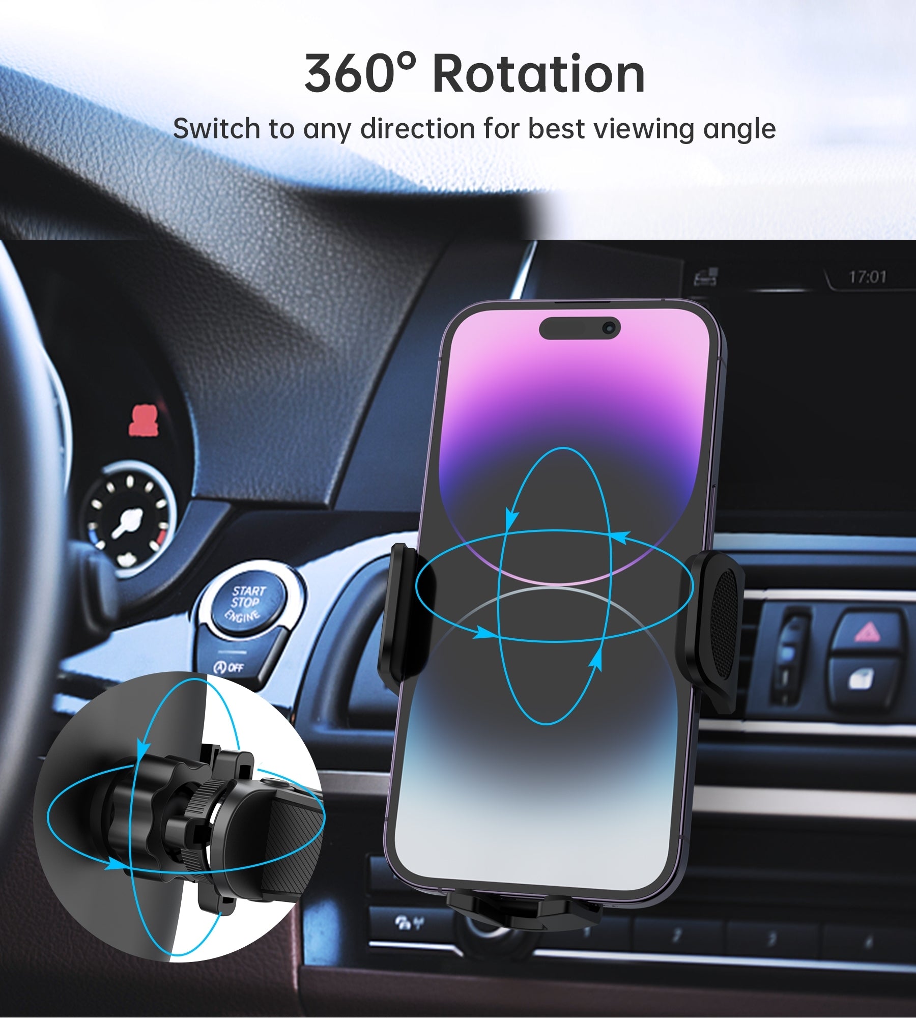 CHOETECH H066 Air Vent Car Mount Stand V28-ELECHOH066