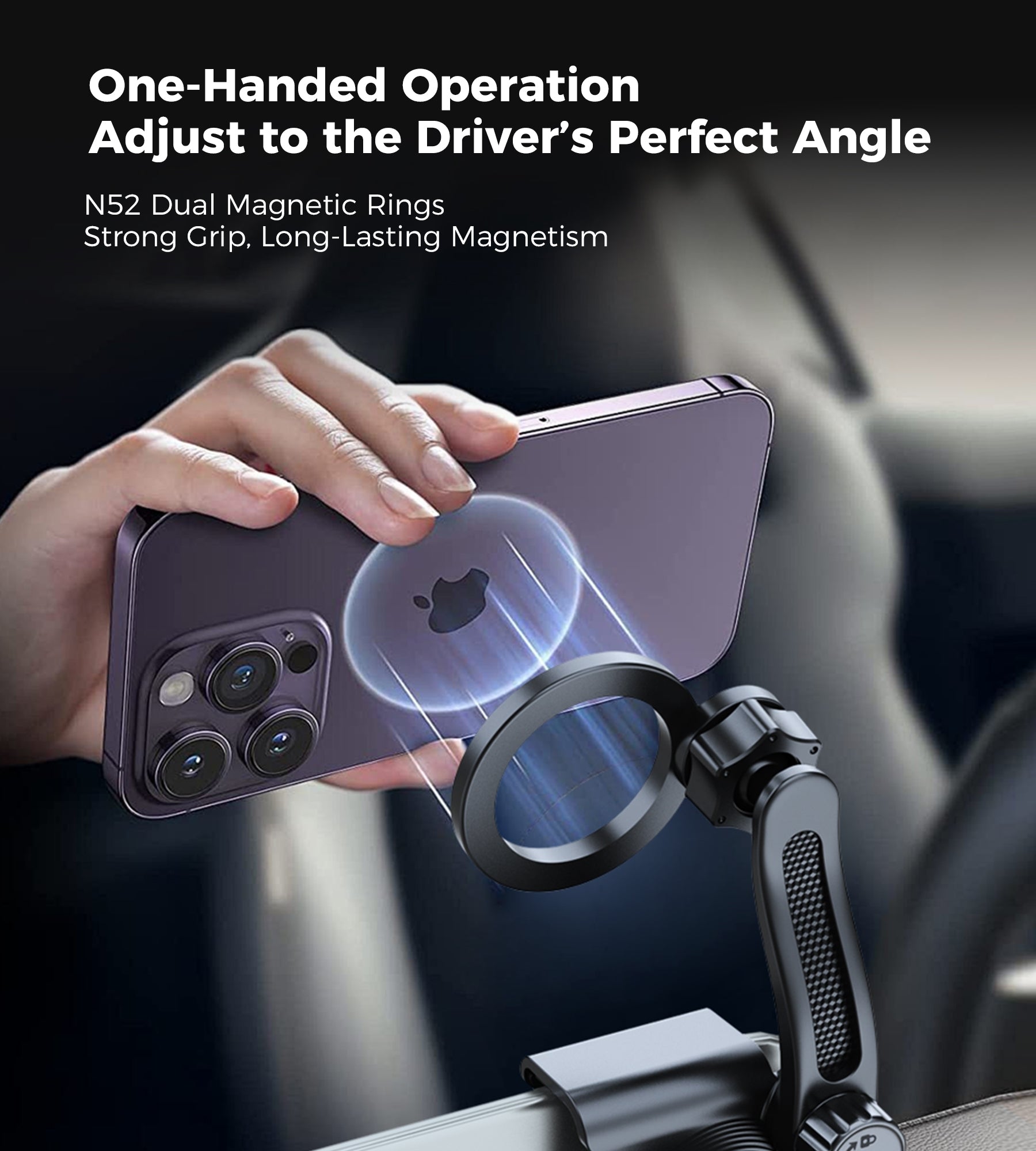 Choetech H089 Magnetic Phone Holder for Tesla Model 3 / Model Y V28-ELECHOH089