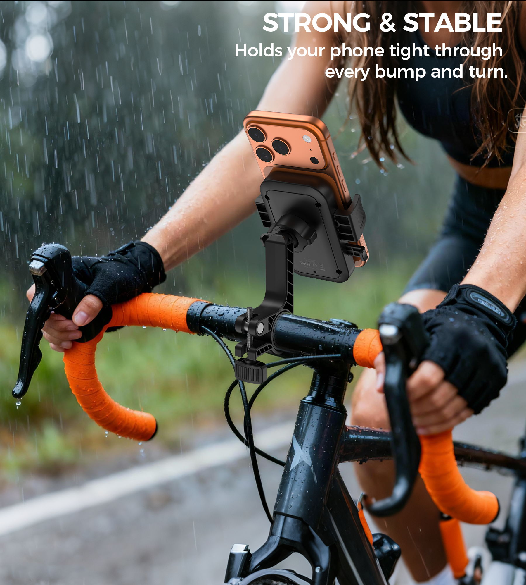 Choetech H094 Cycling Phone Holder Bike Handlebar Mount 360-degree Rotation V28-ELECHOH094