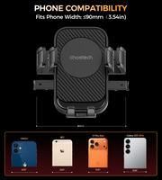 Choetech H094 Cycling Phone Holder Bike Handlebar Mount 360-degree Rotation V28-ELECHOH094