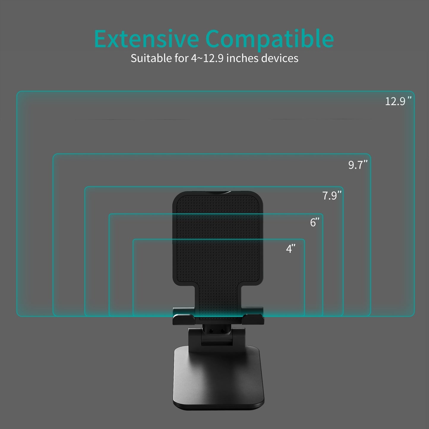 CHOETECH H88 Adjustable Desk Phone/Tablet Stand Black V28-ELECHOH88BK