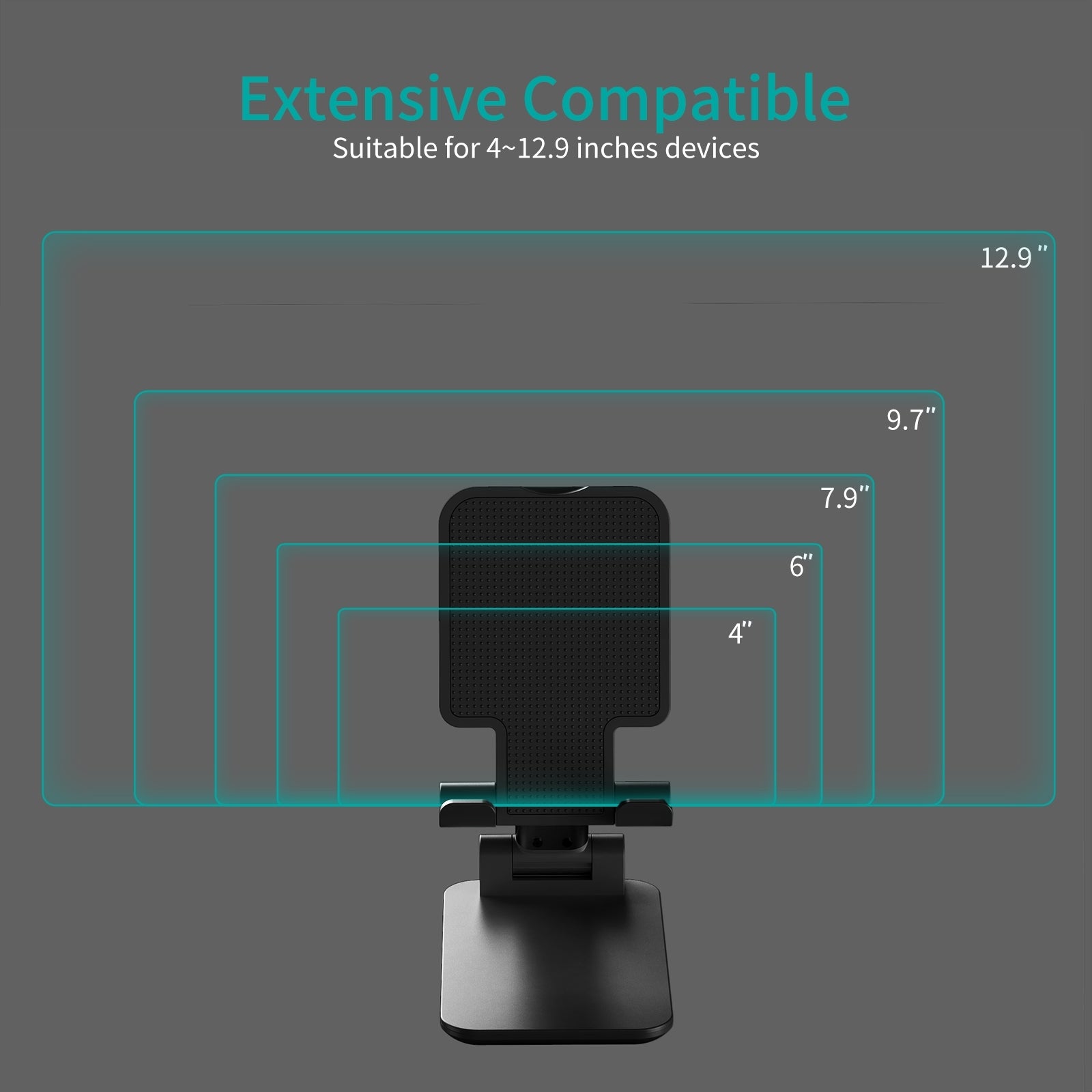 CHOETECH H88 Adjustable Desk Phone/Tablet Stand Black V28-ELECHOH88BK