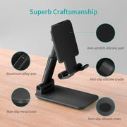 CHOETECH H88 Adjustable Desk Phone/Tablet Stand Black V28-ELECHOH88BK